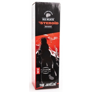 Plug XXL ABS20 THE JAVELIN All Black Steroïd de 35 x 9.5 cm