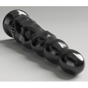 Plug XXL ABS20 THE JAVELIN All Black Steroïd de 35 x 9.5 cm