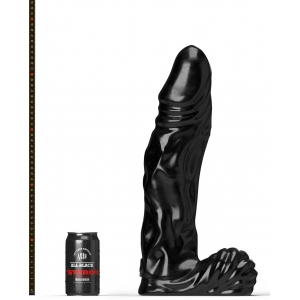 Gode XXL ABS17 THE REFEREE de All Black Steroïd de 39 x 10.5 cm