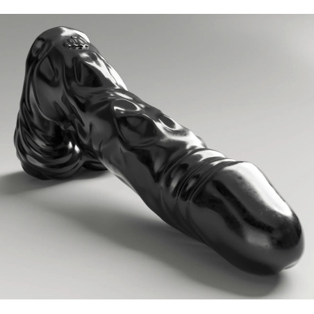 Gode XXL ABS17 THE REFEREE de All Black Steroïd de 39 x 10.5 cm