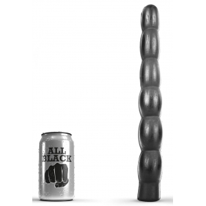 Gode ondulé AB16 STEM All Black de 28 x 4 cm