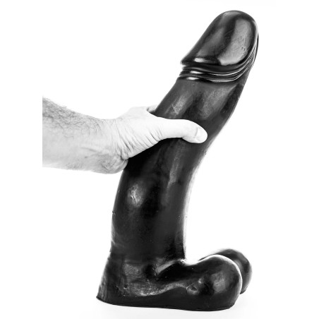 Gode XXL AB22 BATON de All Black 35 x 10 cm Noir
