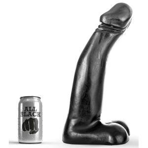Gode XL AB233 BBC All Black de 27 x 7 cm