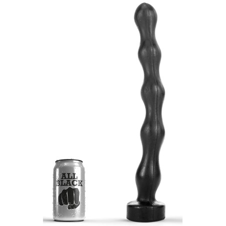 Gode long AB70 BIG HOSER de All Black 38 x 4.5cm