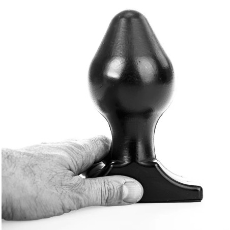 Plug XXL AB72 de All Black 13 x 8 cm Noir