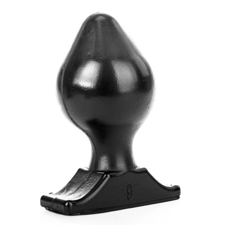 Plug XXL AB73 PLUG9 All Black de 14 x 9 cm Noir