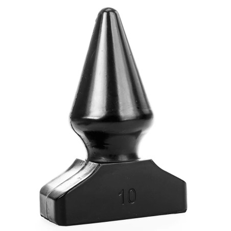Plug XXL AB81 POP10 All Black de 16 x 9 cm