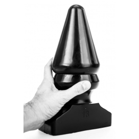 Gros plug anal AB84 POP13 de 24 x 12 cm par All Black 2
