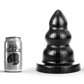 Plug anal XXL AB95 TRIPLE PLEASURE S 17 x 10.5 cm de All Black