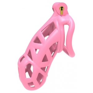 Cage de chasteté Rose ASPIC XXL de 11.5 x 3.3 cm