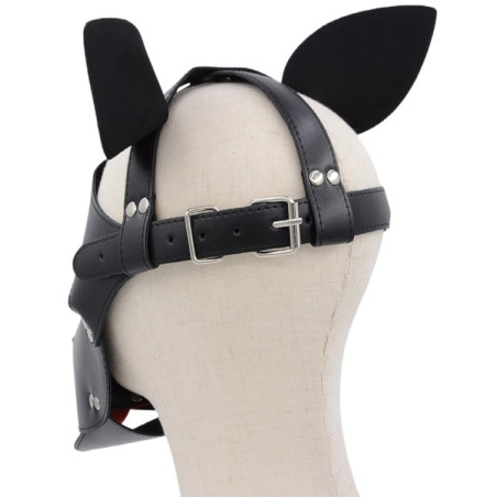 Masque Puppy MADHOOD Noir Rouge