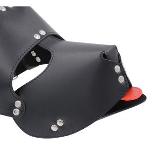 Masque Puppy MADHOOD Noir Rouge