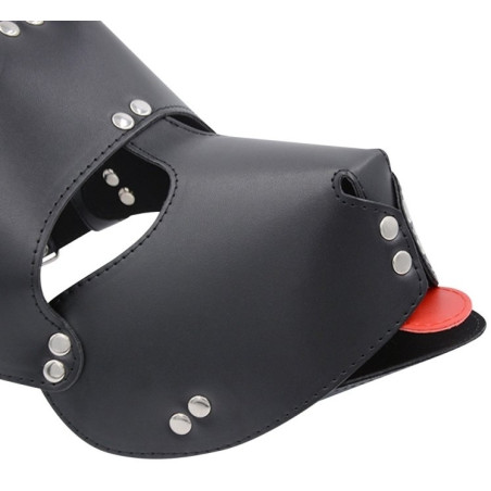 Masque Puppy MADHOOD Noir Rouge