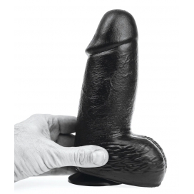Gode noir DP103B HANS M 14.5 x 7.3 cm de Domestic Partner 2