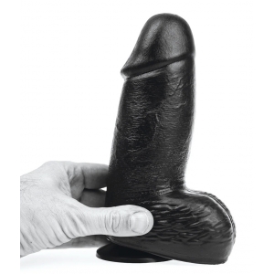 Gode noir DP103B HANS M 14.5 x 7.3 cm de Domestic Partner