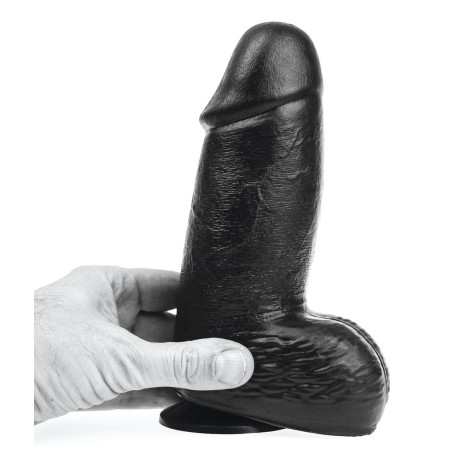 Gode noir DP103B HANS M 14.5 x 7.3 cm de Domestic Partner