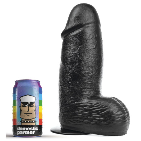 Gode noir HANS XL de Domestic Partner 21 x 10.8 cm