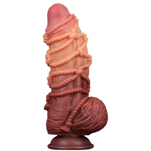 Gode silicone ROPE COCK Lovetoy 17 x 7 cm