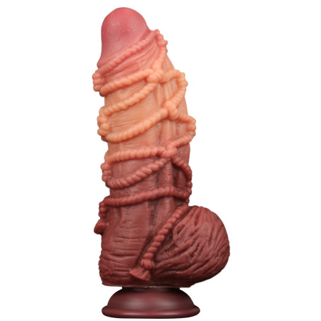 Gode silicone ROPE COCK Lovetoy 17 x 7 cm