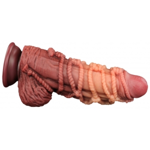 Gode silicone ROPE COCK Lovetoy 17 x 7 cm