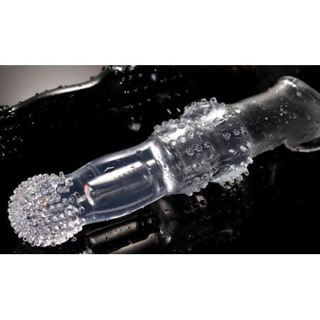 Gaine de pénis avec picots PENPIK 20 cm