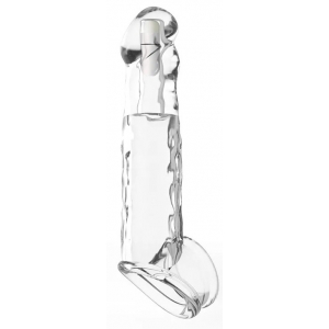 Gaine de pénis vibrante SILYVIZZ de 16 x 4 cm
