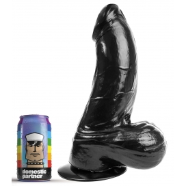 Gode XXL DP85B GRENADIER XL de 21 x 9 cm Noir