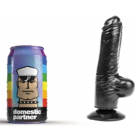 Gode noir DP86B FUNKER S de 10.5 x 4 cm par Domestic Partner