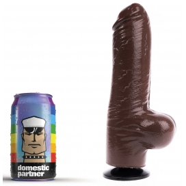 Gode réaliste XL DP88BR FUNKER L Marron de 16 x 6 cm
