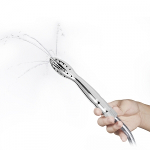 Douche anale VIPER ASS - Tête percée sur les côtés 16 cm