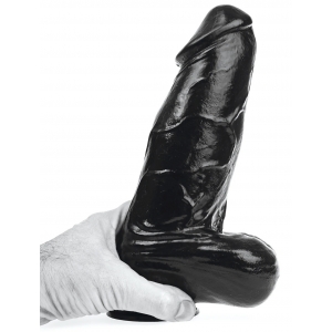 Gode XL DP92B PANZER L Noir de 18 x 7.5 cm