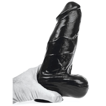 Gode XL DP92B PANZER L Noir de 18 x 7.5 cm
