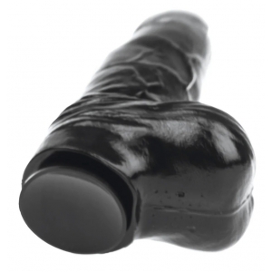 Gode XL DP92B PANZER L Noir de 18 x 7.5 cm