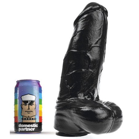 Gode noir XXL DP93B PANZER XL de 21 x 9 cm