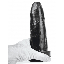 Gode noir DP95B DIETER  M 18 x 6 cm de Domestic Partner 2