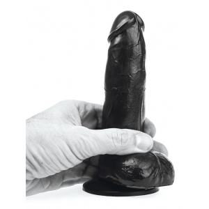 Gode noir DP98B WILHELM S 13 x 4 cm de Domestic Partner