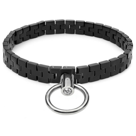 Collier À Mailles Ajustables WATCHBLACK Noir