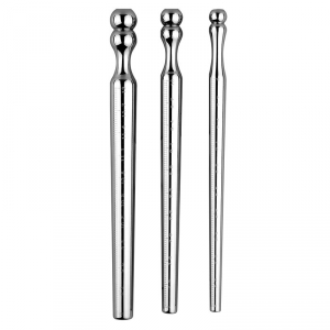 Plug d'urètre percé HOLL DILATOR Diamètre de 5 à 8 mm