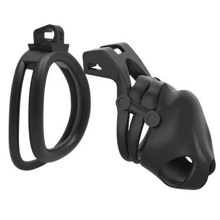 Cage de chasteté SPINO S Noire de CockLock