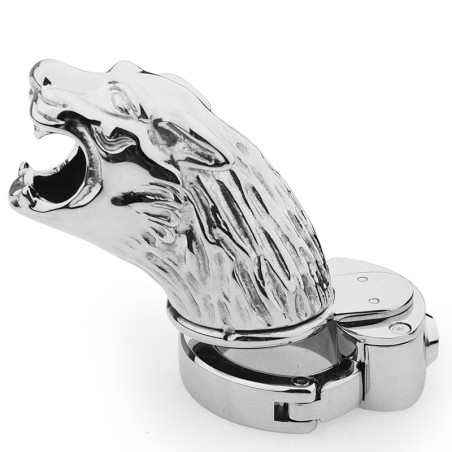 Cage de Chasteté en métal TIGER BITE 9 x 3.2cm
