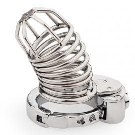 Cage de Chasteté en métal SILVER BIRD 9 x 3.5cm