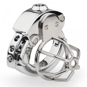 Cage de chasteté ajustable COCKOR en métal par CockLock