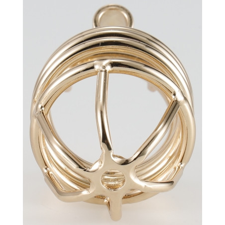 Cage de Chasteté en métal GOLDEN BIRD 9 x 3.5cm