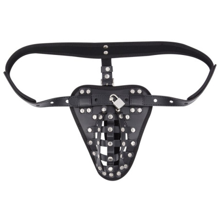 Ceinture de chasteté BELT FULL Noire pour Homme