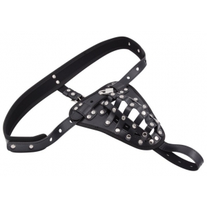 Ceinture de chasteté BELT FULL Noire pour Homme