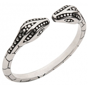 Anneau de gland TWO SNAKE - Deux têtes de serpents
