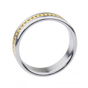 Cockring en métal PERLY RING Contour doré
