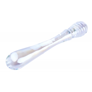 Gode en Verre TWIN PLEASURES 20 x 3.6cm Transparent Lovetoy