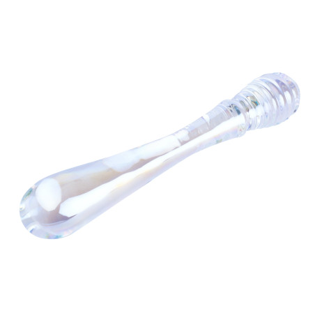 Gode en Verre TWIN PLEASURES 20 x 3.6cm Transparent Lovetoy