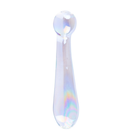 Gode en verre ALLURING ARC de 15 cm
